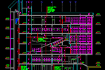 CAD Drawing of Cultural Centre: Section A-A