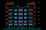 AutoCAD Drawing of Residential Elevation