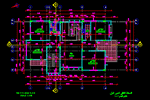 CAD Drafting of Residential House Plan