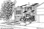 House Sketches: 3462 Hannibal Road, Burlington