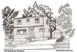 Sketch of House: 2361 New Street, Burlington