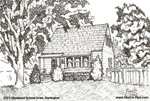 Sketch of House: 2223 Glenwood School Drive, Burlington