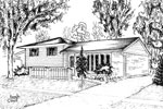 House Sketch of 614 Bridle Wood, Burlington